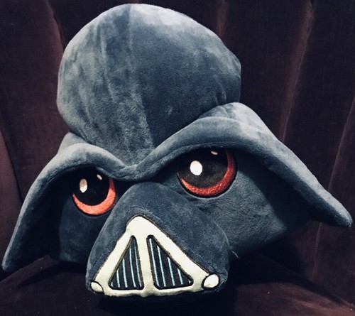 Collectible Angry Birds Star Wars Plush Pillow Decor Dark Blue Kylo Ren - Picture 2 of 5
