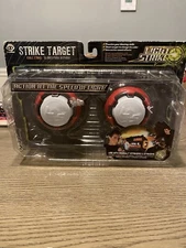 WOWWEE Light Strike Cible Strike Practice Laser Gun Target 2 Pack #3402 New NISB