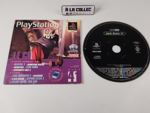 Démo Disc 40 PlayStation 1 - Magazine PS1 Démonstration PAL, état TBE, Collector