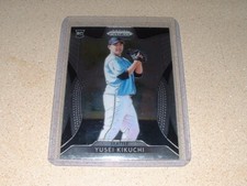 2019 PANINI PRIZM YUSEI KIKUCHI SILVER PRIZM ROOKIE CARD SEATTLE MARINERS