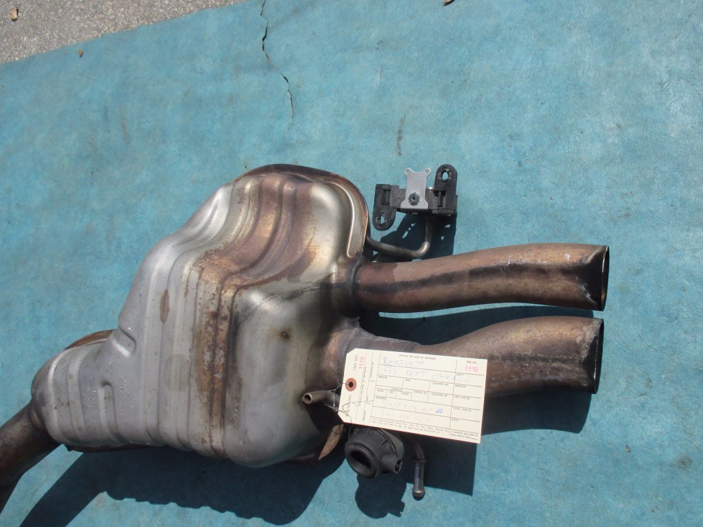 Bentley Continental Flying Spur left lh side exhaust muffler silencer 