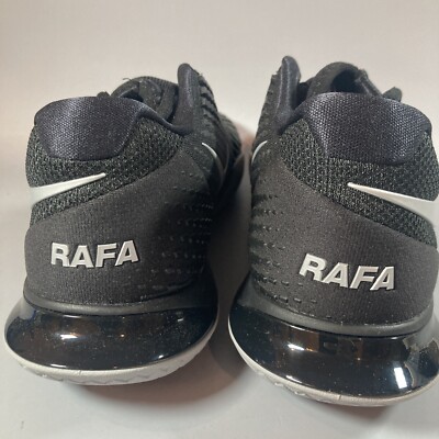Size 6.5 - Nike Zoom Vapor Cage 4 Rafa Black Metallic Silver | eBay