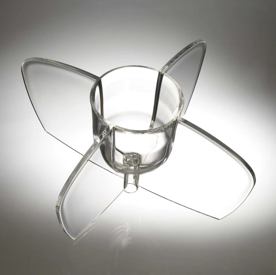 Prodyne Cold Ice Acrylic Bowl, 6.5 Qt, Off-white - Image 3 of 4