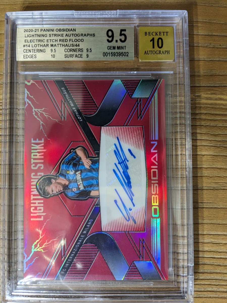 PANINI Obsidian Lothar Matthaus 4/6 auto｜その他