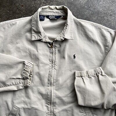 Vintage 80s Polo Ralph Lauren Full Zip Harrington Jacket Men Vintage 80s Polo Ralph Lauren Full Zip Harrington Jacket Men