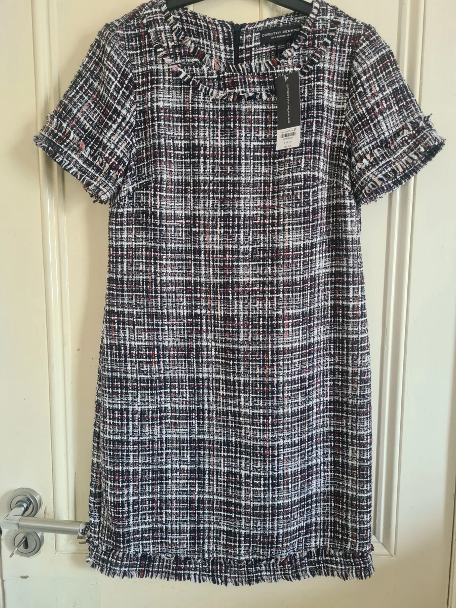 Dorothy perkins tweed clearance dress