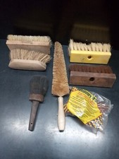 Vintage Brush for Shoes Clothing Furniture Upholstery Counters Brushes Lot 7