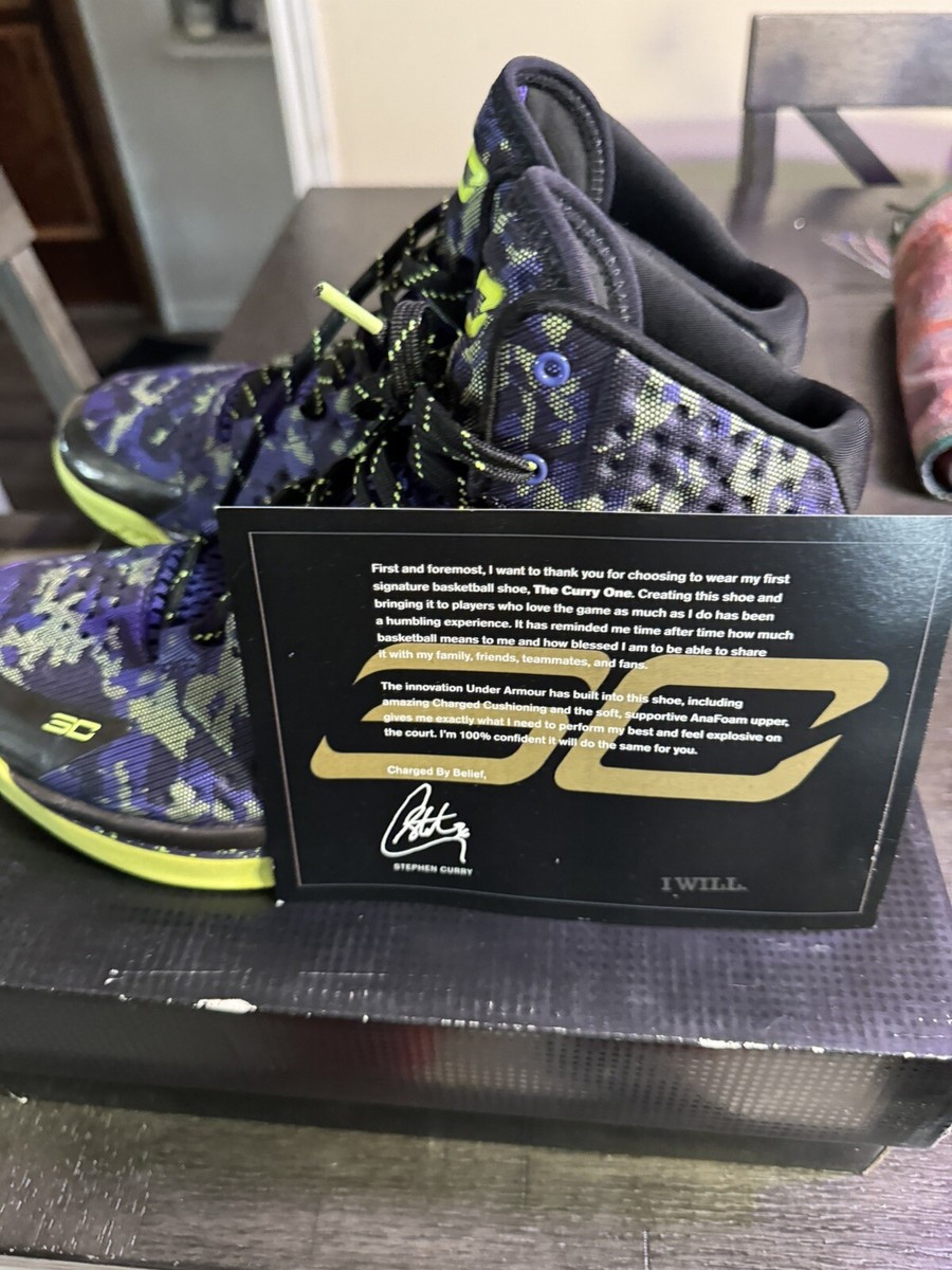 Size 11 - Under Armour Curry 1 Retro Dark Matter | eBay