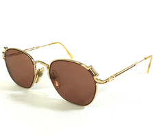 Montatura occhiali da sole vintage Jean Paul Galtier 56-3171 3H molle oro 50-20-135