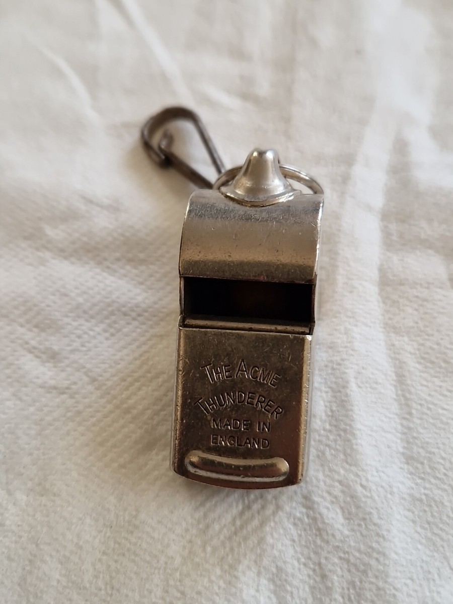 The ACME THUNDERER WHISTLE Vintage Made In England | eBay UK