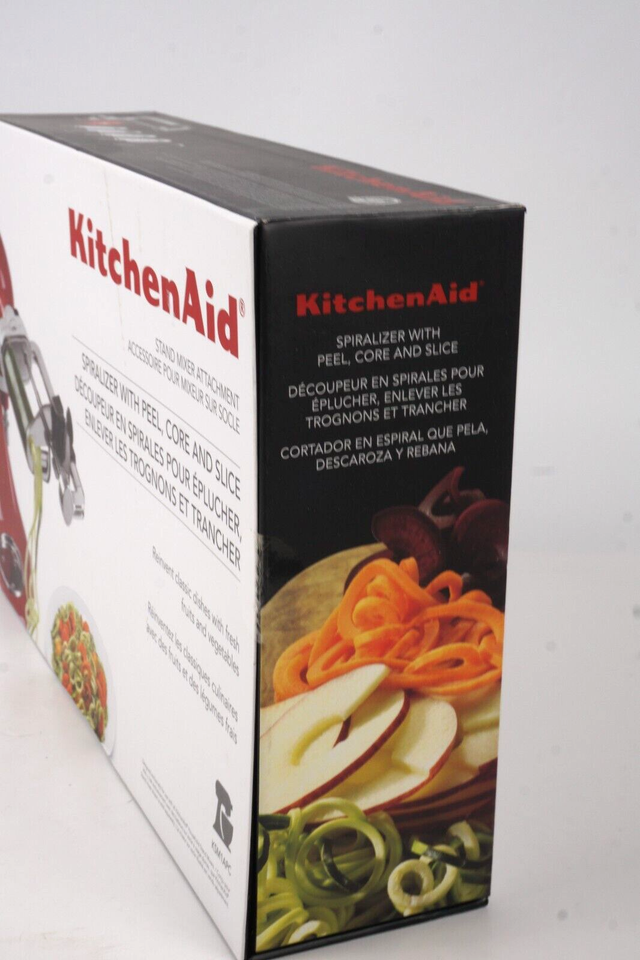 KitchenAid Stand Mixer Spiralizer AttachmentPeel Core Slice NEW eBay