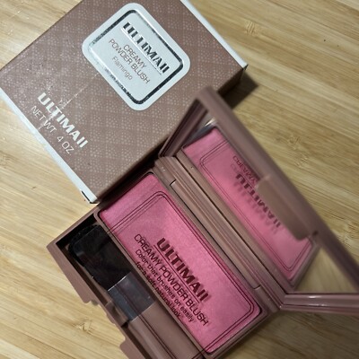 Ultima II  Charles Revson creamy powder blush/rouge Flamingo Vintage.
