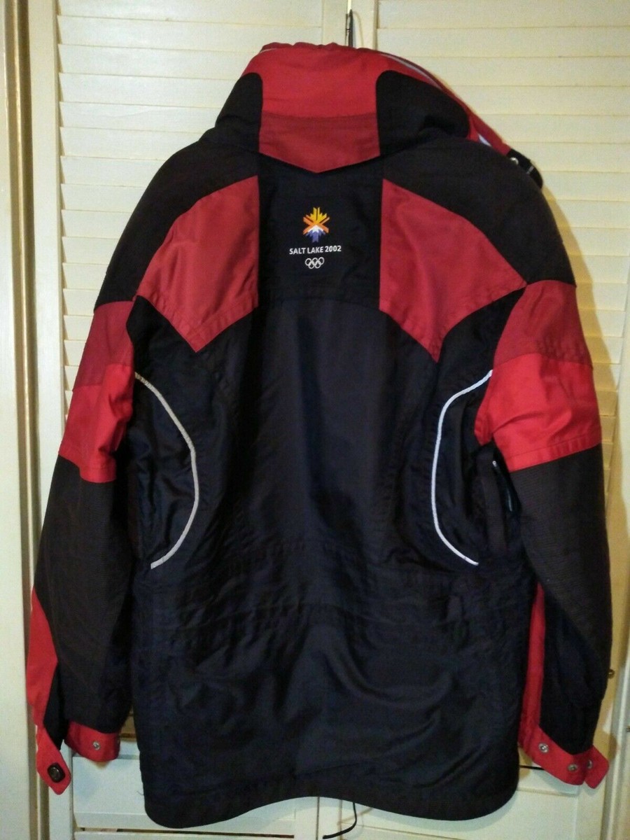 Coca Cola Coat Jacket 2002 Salt Lake City Winter Olympics Official 