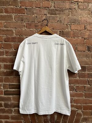 Vintage Cav Empt Men's T Shirt Size XL, White 100% Cotton, Japan