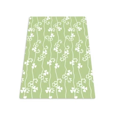 Carpet protector chair mat Pad under Office Desk Clover pattern 120x90