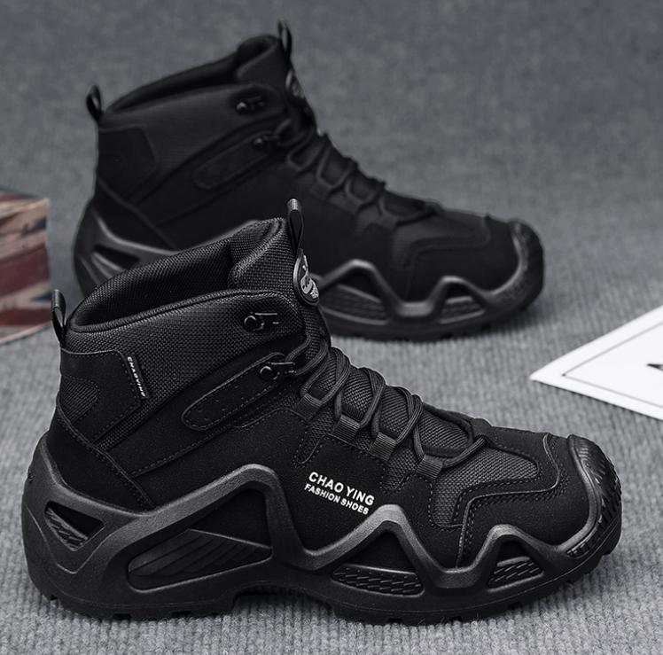 SAOLA Stivaletto uomo casual tacco chukky sneaker alto stivali attrezzi scarpa sportiva