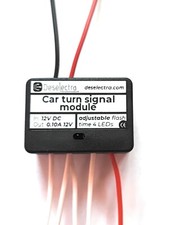 Adjustable Led 4-step Sequential Retrofit Flash Module Car Turn Signal Light Kit Adjustable Led 4-step Sequential Retrofit Flash Module Car Turn Signal Light Kit
