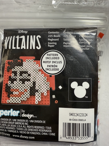 (2) PERLE Villains 227 PC FUSED BEAD KIT ( NEW ) - Picture 5 of 6