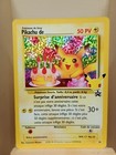 Carte Pokémon Pikachu de____ Anniversaire promo 24 Célébrations 25 ans  FR