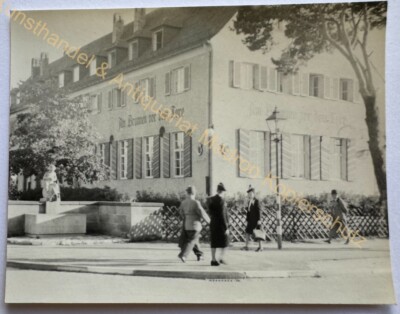 orig. Photo Nuremberg 1935 House Fountain 