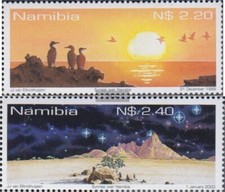 namibie - sud-ouest de l'afrique 1002-1003 (complète edition) neuf avec gomme or
