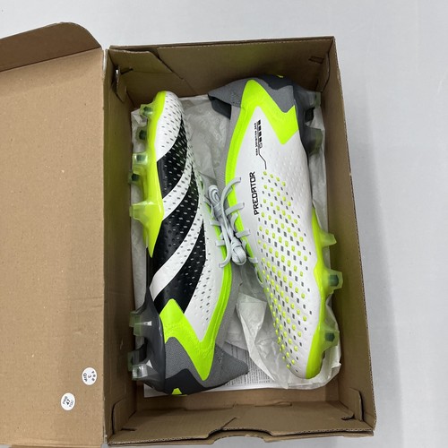 Adidas Predator Accuracy.1 FG Low Soccer Cleats Shoes White GZ0032 Mens Sz 9 - Picture 9 of 10