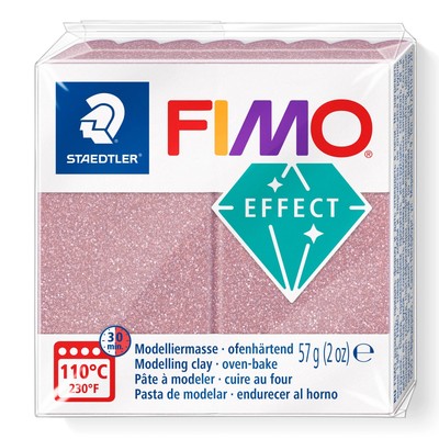 STAEDTLER 8010-212 FIMO Effect Oven-Hardening Polymer Modelling Clay - Glitter
