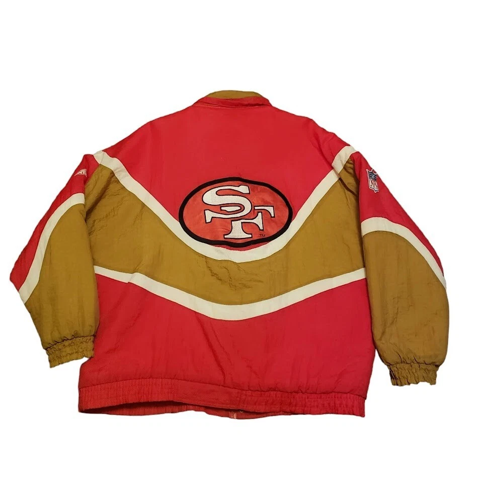 Vintage San Francisco 49ers Jacket NFL Authentic Pro Line Apex One Mens XL HUGE Vintage San Francisco 49ers Jacket NFL Authentic Pro Line Apex One Mens XL HUGE