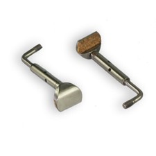 1 Set 3/4 4/4 Violin Chinrest Ti Color Clamp Screw Titanium Metal Alloy 8.9 gram