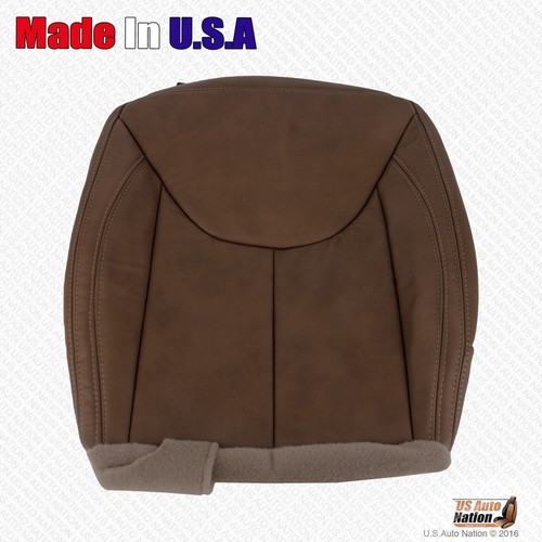 2013 2014 For Jeep Wrangler Driver Side Bottom Leather Seat Cover In Dark Saddle - Picture 6 of 9