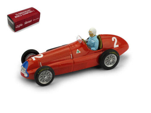 Diecast Model Car Formula 1 F1 Scale 1:43 Brumm Alfa Romeo 158 Farina GP