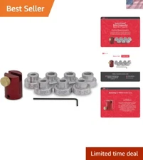 Versatile Bullet Comparator Kit with 7 Inserts - Ideal for Reloading Accuracy