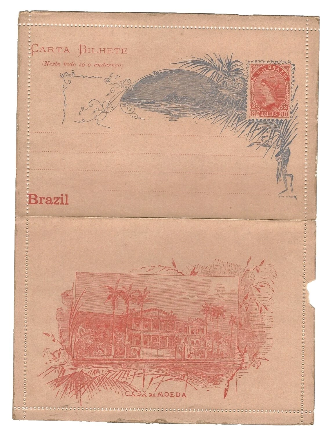 Architecture Brazilian Stamps