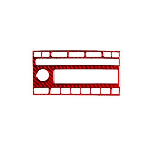 Carbon Fiber Radio CD Control Trim Cover For Ford Mustang Convertible Style A - Picture 6 of 17