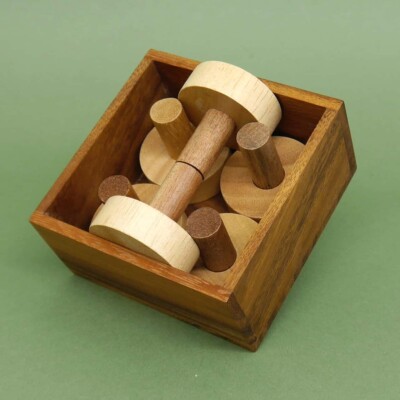 CURLING BOX - das etwas anderes Packing Puzzle