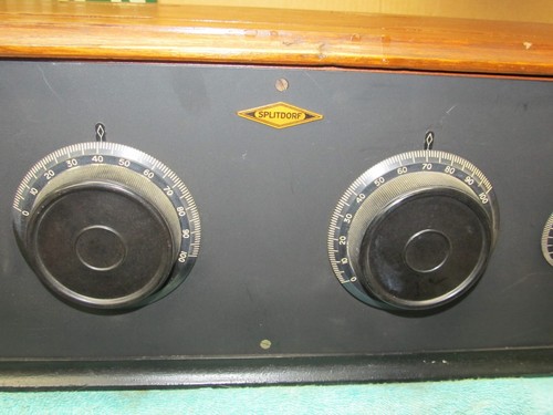 1920`s Splitdorf R-500 Tube Receiver, VERY NICE - Picture 4 of 13