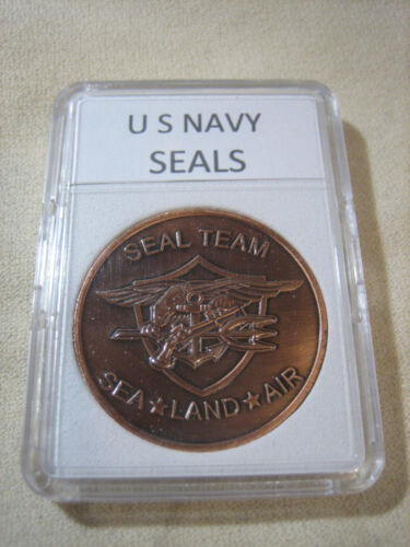 US MARINE SEALS Challenge Münze (Kupfer)  - Bild 1 von 12