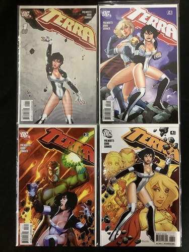Terra #1-4 Complete Limited Series, DC Comics, Conner/Palmiotti/Gray, 2009