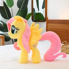 30CM New My Little Pony Plush Doll Anime Fluttershy Soft Birthday Toy Kid Gift
