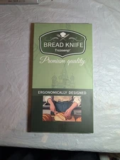Bread knife wood bow knife serrated bread slicer, Suitable for home made bread