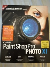 Corel PaintShop Photo Pro XI Software Boxed SEALED