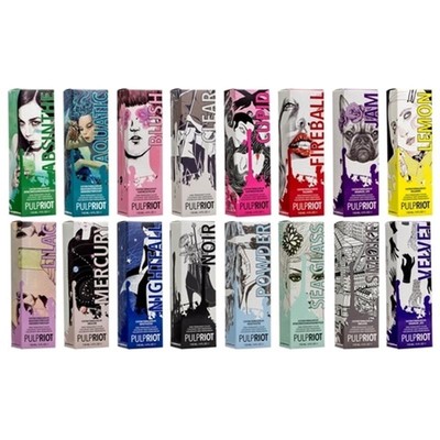 Pulp Riot Semi-Permanent Hair Color Elemental Collection 118ml - Fly ...