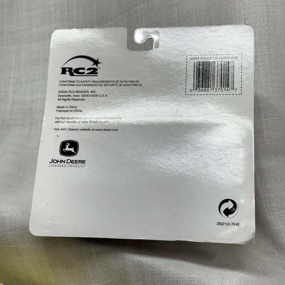 Ertl  John Deere Road Grader 60th Anniversary Die-Cast Metal 1/64 - Image 4 of 4