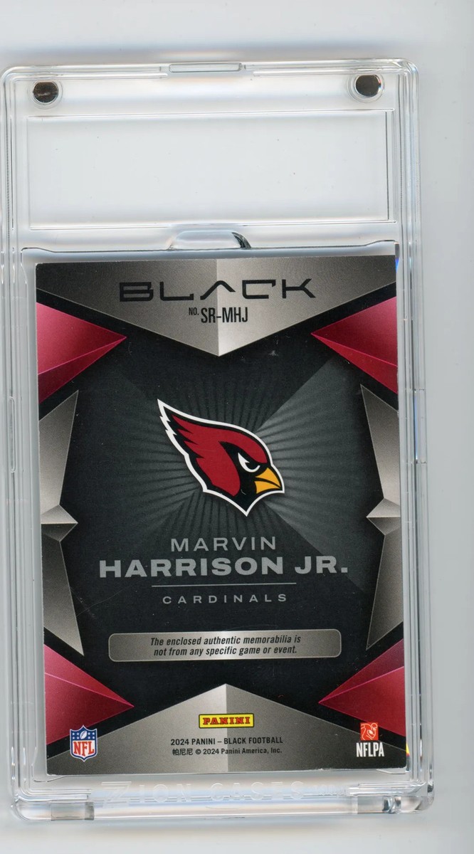 2024 Black Sizeable Memorabilia Marvin Harrison Jr. #SR-MHJ RC