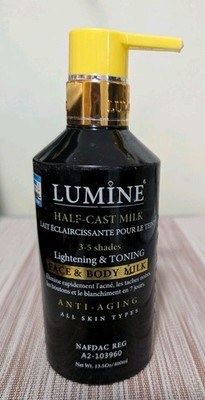 Lumine HC Lightening & Toning Face &  Body Milk Corrector . 400ml. New Brand.