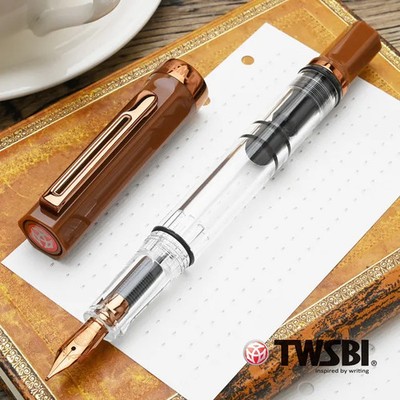TWSBI, ECO with Bronze, Fountain Pen, M, 18k gold - ONE pen only