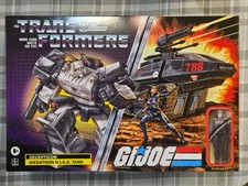 MEGATRON HISS TANK Hasbro Transformers GI Joe Collaborative Figure Baroness MIB