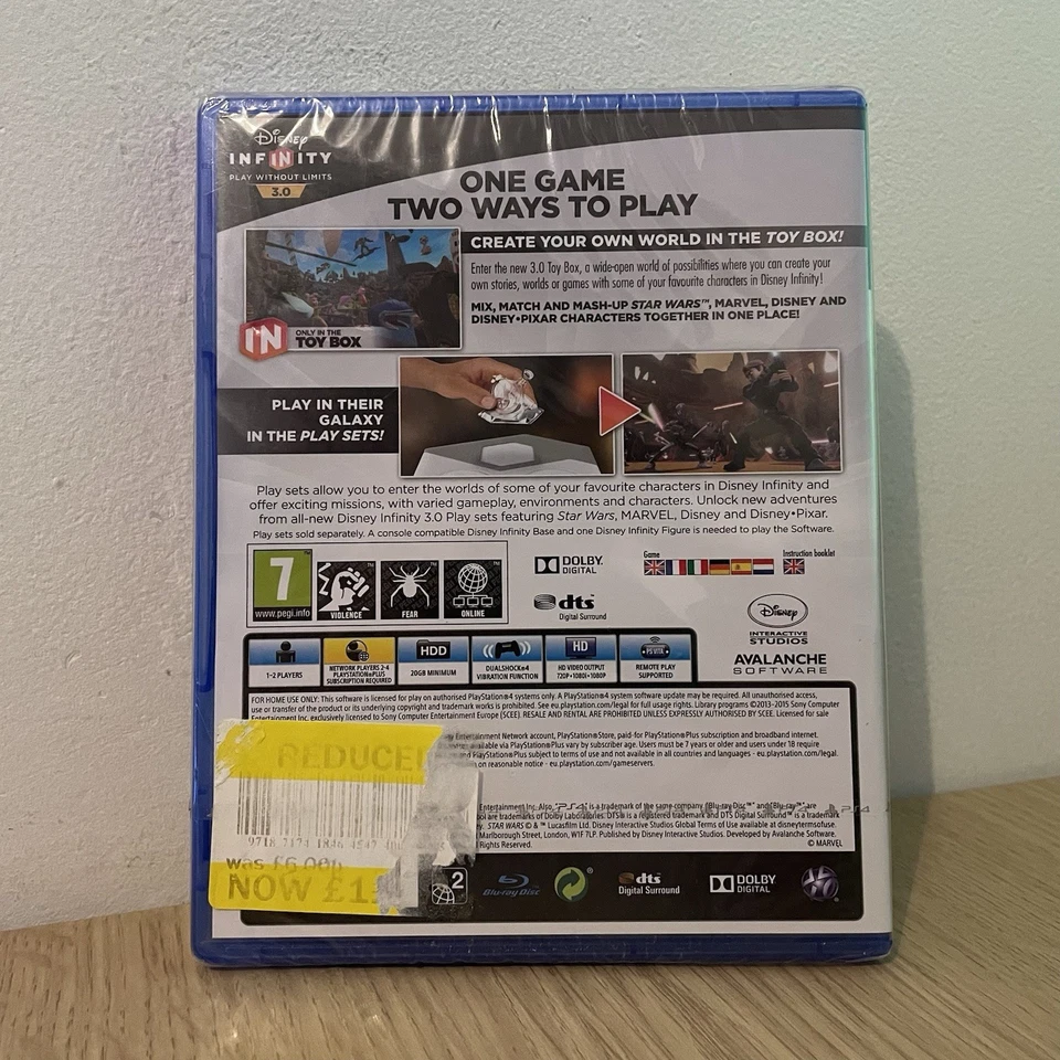 Disney Infinity 3.0 (PS4) [NEW & SEALED] 🚚📦 **RARE UK GENUINE SEAL** - Image 4 of 4