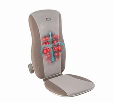 Homedics Shiatsu Massage Cushion with Heat for Full Upper and Lower Back Deep