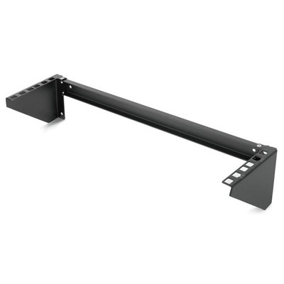 2U Vertical Wall Mount Rack Foldable Server Patch Panel Bracket 19 Inch